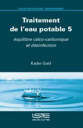 Traitement de Leau Potable 5 : Traitement de Leau Potable 5