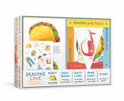 Dragons Love Tacos Party-In-a-Box : Includes Fold-Out Game, Banner, and 20 Sticker Sheets