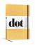 Dot Journal (Gold) : A Dotted, Blank Journal for List-Making, Journaling, Goal-setting: 256 Pages with Elastic Closure and Ribbon Marker
