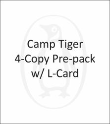Camp Tiger 4-Copy Pre-Pack W/ L-Card