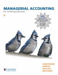 Managerial Accounting for Undergraduates
