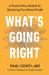 What's Going Right : A Powerful New Method for Optimizing Your Mental Health