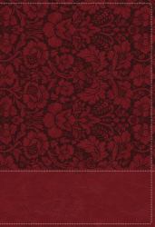 NKJV Wiersbe Study Bible Indexed Red Letter Edition [Burgundy