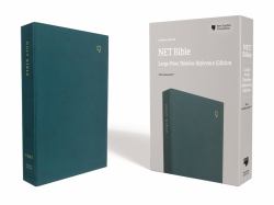 NET Bible Thinline Reference [Teal, Large Print]