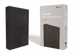 NET Bible Thinline Reference [Black, Large Print]