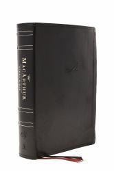 The ESV Macarthur Study Bible,Leathersoft, Thumb Indexed : Unleashing God's Truth One Verse at a Time [Black]
