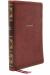 NKJV Holy Bible, Giant Print Center-Column Reference Bible, Brown Leathersoft : 72,000+ Cross References, Red Letter, Comfort Print