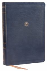 NIV the Woman's Study Bible, Red Letter Edition, Thumb Indexed : Receiving God's Truth for Balance, Hope, and Transformation [Blue]