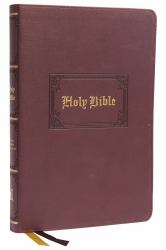 KJV Thinline Large Print Bible, Vintage Series, Red Letter, Comfort Print : Holy Bible, King James Version [Brown]