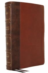 NKJV Large Print Verse-By-Verse Reference Bible, Maclaren Series, Comfort Print : Holy Bible, New King James Version [Brown]
