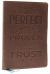 NKJV Thinline Bible, Verse Art Cover Collection, Red Letter, Comfort Print [Brown]