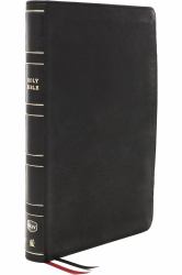 NKJV Thinline Reference Bible, Thumb Indexed, Red Letter, Comfort Print : Holy Bible, New King James Version [Black]