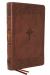NABRE, New American Bible, Revised Edition, Catholic Bible, Large Print Edition, Thumb Indexed, Comfort Print : Holy Bible [Brown]