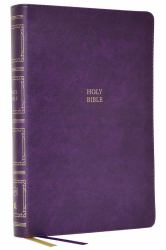 KJV Holy Bible: Paragraph-Style Large Print Thinline with 43,000 Cross References, Purple Leathersoft, Red Letter, Comfort Print : King James Version