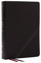 NKJV, Word Study Reference Bible, Bonded Leather, Black, Red Letter, Thumb Indexed, Comfort Print : 2,000 Keywords That Unlock the Meaning of the Bible