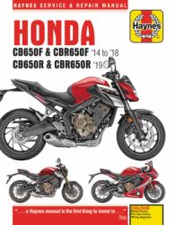 Honda CB650F and CBR650F '14 to '18 and CB650R and CBR650R '19