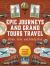 Epic Journeys and Grand Tours Travel Sticker, Color and Activity Book : Over 500 Unique Stickers