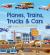 Planes, Trains, Trucks and Cars Sticker, Color and Activity Book : With over 100 Stickers!