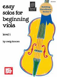 Easy Solos for Beginning Viola : Level 1