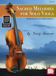 Sacred Melodies for Solo Viola : With Piano Accompaniment