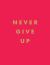 Never Give Up : Inspirational Quotes for Instant Motivation
