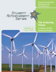 Enduring Vision Vol. II : A History of the American People from 1865