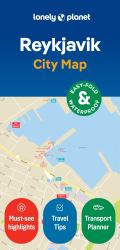 Lonely Planet Reykjavik City Map : Durable, Waterproof, Easy-Fold Planning Map with Attractions and Walking Tours
