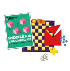 Mensa Riddles and Conundrums Pack : Games and Puzzles to Sharpen Your Skills