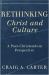 Rethinking Christ and Culture : A Post-Christendom Perspective Rethinking Christ and Culture : A Post-Christendom Perspective