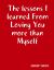 The Lessons I Learned from Loving You More Than Myself
