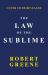 The Law of the Sublime