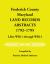 Frederick County, Maryland Land Records Abstracts, 1792-1795, Liber WR 11 Through WR 13