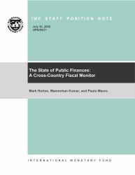 State of Public Finances: A Cross-Country Fiscal Monitor