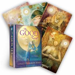 The Good Tarot : A 78-Card Modern Tarot Deck with the Four Elements - Air, Water, Earth, and Fire for Suits Inspirational Tarot Cards with Positive Affirmations