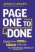 Page One to Done : Finish Your Novel in 30 Days with the Fast Drafting Method