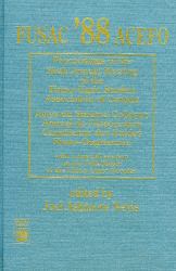 Fusac '88 : Proceedings of the Sixth Annual Meeting of the Finno-Ugric Studies Association of Canada