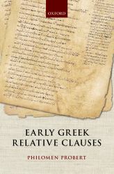 Early Greek Relative Clauses