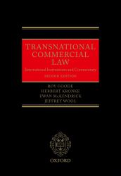 Transnational Commercial Law: International Instruments and Commentary