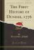 The First History of Dundee, 1776 (Classic Reprint)