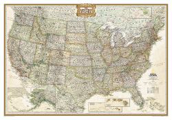 United States Executive, Tubed : Wall Maps U. S.
