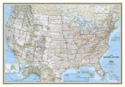 United States Classic, Laminated : Wall Maps U. S.