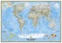 World Classic Map [Enlarged and Laminated] : Reference Maps