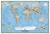 World Classic, Mural, Tubed : Wall Maps World