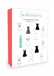 Fashionista Note Cards : 16 Assorted Note Cards and Envelopes