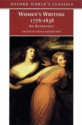 Women's Writing 1778-1838 : An Anthology