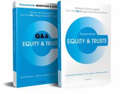 Equity and Trusts Revision Concentrate Pack : Law and Revision Study Guide