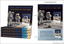 How We Got to the Moon 4-Copy L-Card