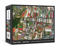 Overview Puzzle : A 1000-Piece Jigsaw Featuring Dutch Tulip Fields from Overview: Jigsaw Puzzles for Adults