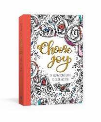 Choose Joy Postcard Book : 24 Inspirational Cards to Color and Send