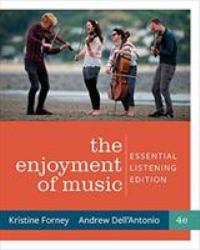 Enjoyment of Music, Essential Listening, 4th Edition + Reg Card